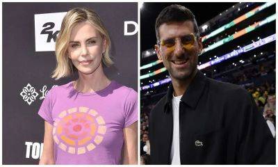 Charlize Theron and Novak Djokovic play tennis for charity at Indian Wells - us.hola.com - Australia - France - India
