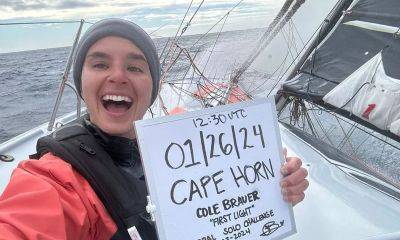 Cole Brauer became the first U.S. female to sail solo around the world - us.hola.com