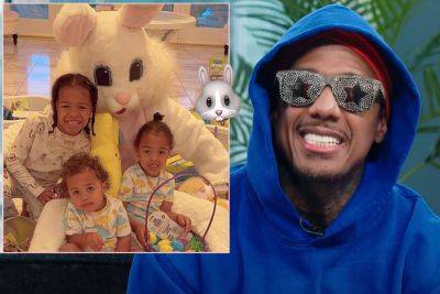 Nick Cannon Managed To See All 12 Of His Kids For Easter! Whew! - perezhilton.com - parish St. Mary - Morocco - county Monroe
