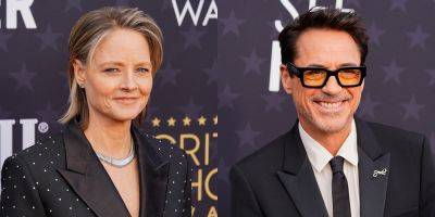 Jodie Foster Recalls Sharing Concern About Addiction With Robert Downey Jr On 1995 Film Set - www.justjared.com