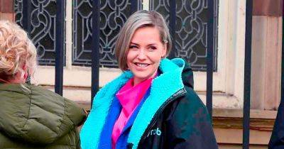 Hollyoaks star Steph Waring in good spirits as she's seen for first time since confirming gutting soap axe - www.manchestereveningnews.co.uk - city Holby