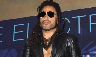 Lenny Kravitz works out in leather pants, boots, and a mesh tank top in must-see video - us.hola.com - Mexico