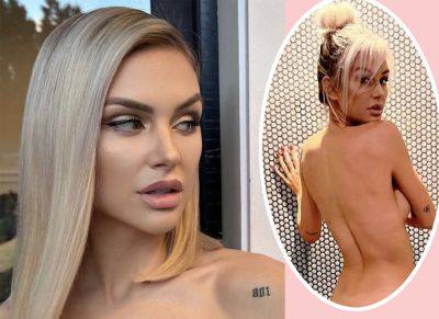 Lala Kent Ditches ALL Of Her Clothing To Show Off Growing Baby Bump -- LOOK! - perezhilton.com - county Ocean
