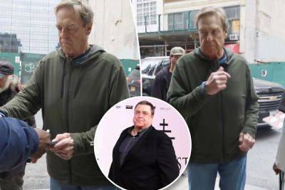 John Goodman, 71, shows off slimmed-down figure in NYC after 200-pound weight loss - nypost.com - New York