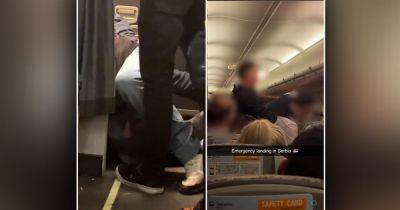 Video shows mayhem on Manchester Airport flight to Turkey as 'unruly passenger' dragged off and arrested following diversion - www.manchestereveningnews.co.uk - Manchester - Turkey - Serbia - city Belgrade, Serbia - city Sarajevo