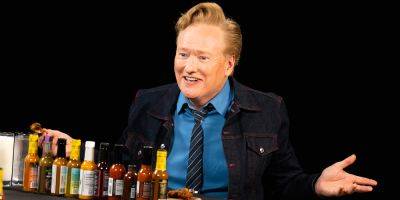 Conan O'Brien Appears on 'Hot Ones' & Reveals the Worst Thing a Guest Can Do - www.justjared.com