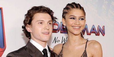 Tom Holland Supports Zendaya at 'Challengers' Premiere, Fans Capture Footage of Special Moment - www.justjared.com - Australia - France - London - Italy