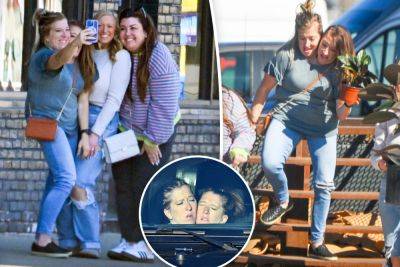 Conjoined twins Abby and Brittany Hensel spotted out after wedding to army vet Josh Bowling — see the ring - nypost.com - Minnesota - USA - Mexico