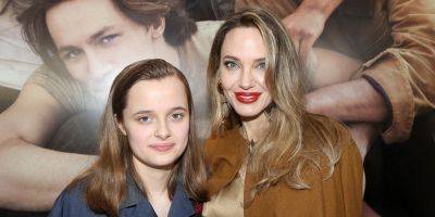 Angelina Jolie & Daughter Vivienne Attend Opening Night of 'The Outsiders' on Broadway - www.justjared.com - New York