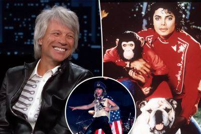 Jon Bon Jovi partied with Michael Jackson’s pet chimp Bubbles who ‘wreaked havoc’ like a ‘rockstar’ in hotel - nypost.com - Tokyo