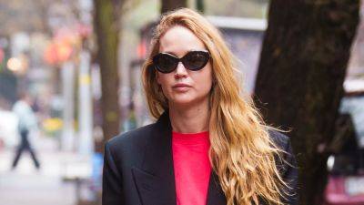 Jennifer Lawrence Paired Her Oversized Suit With the Unexpected Sneaker of the Summer - www.glamour.com