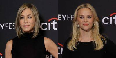 Reese Witherspoon & Jennifer Aniston Join Forces to Promote 'The Morning Show' at PaleyFest! - www.justjared.com - Hollywood