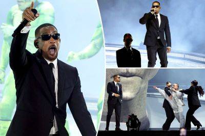 Will Smith crashes Coachella with a surprise ‘Men in Black’ performance with J. Balvin - nypost.com - Smith