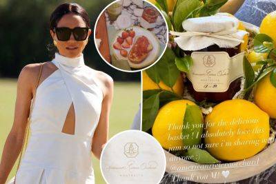 Meghan Markle unveils first American Riviera Orchard jam, sends it to influencer pals - nypost.com - USA - Jamaica