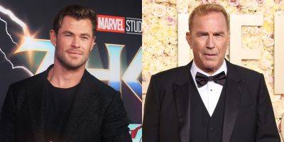 Chris Hemsworth Says Kevin Costner Refused to Cast Him in New Movie, Actor Responds & Explains Why - www.justjared.com