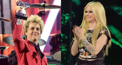Avril Lavigne Honors Green Day with Landmark Award While Introducing Their Performance at iHeartRadio Music Awards 2024 - www.justjared.com - Los Angeles