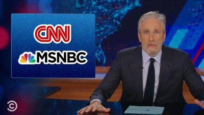 ‘The Daily Show’: Jon Stewart Dings News Networks For Reaction Over Video Trump Shared Of Biden Tied Up - deadline.com - Ukraine