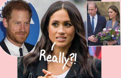 Yes, Royal Experts Are STILL Blaming Meghan Markle For William & Harry's Issues! - perezhilton.com - Britain