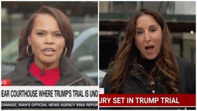 CNN, MSNBC Report Live as Man Sets Himself on Fire Outside of Trump Trial Courthouse: ‘An Unbelievably Disturbing Moment Here,’ Says CNN’s Laura Coates - variety.com - Florida - Manhattan - Jordan