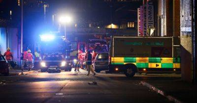 Large emergency response as two people cut free from car after crash - www.manchestereveningnews.co.uk - Manchester