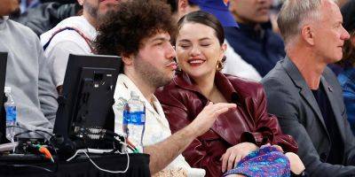 Selena Gomez & Benny Blanco Have a Date Night at Knicks NBA Playoff Game! - www.justjared.com - New York