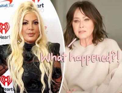 Shannen Doherty Confronts Beverly Hills, 90210 Co-Star Tori Spelling About Why Their Friendship Ended! - perezhilton.com