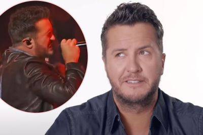 Luke Bryan Explains What REALLY Caused His Fall On Stage After Blaming It On Fan’s Cell Phone - perezhilton.com - USA - Canada