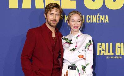 Ryan Gosling & Emily Blunt Reveal What Their Kids Think of Each Other - www.justjared.com - France