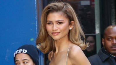 Zendaya Does Green Two Ways in Two Retro 'Fits - www.glamour.com - New York