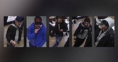 The five men police want to speak to after major theft at Manchester Arndale - www.manchestereveningnews.co.uk - Centre - Manchester