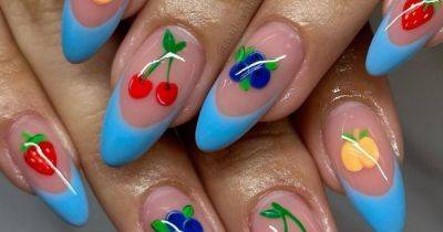 Tutti frutti nail art is set to trend this summer - get the look from £4 - www.ok.co.uk - Poland