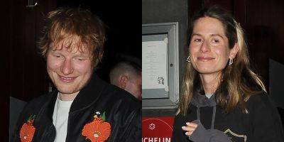 Ed Sheeran & Wife Cherry Seaborn Spotted On Rare Public Outing, Grab Dinner at Michelin Star Restaurant - www.justjared.com - London
