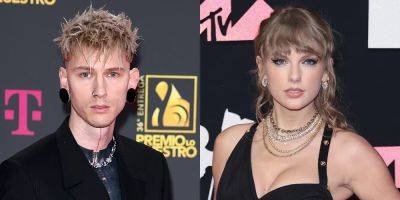 Machine Gun Kelly is Asked to Say 3 Mean Things About Taylor Swift - See His Response - www.justjared.com - county Brown - county Cleveland