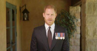 Prince Harry cruelly trolled after wearing army medals for awards presentation - www.ok.co.uk - Britain - USA - California - Iraq - Afghanistan