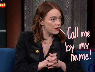 Emma Stone Would Rather Be Called Her Real Name Now! - perezhilton.com