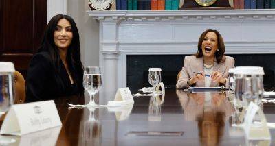 Kim Kardashian Talks Criminal Justice Reform at White House with Vice President Kamala Harris - www.justjared.com - USA - county Story