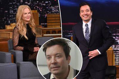 Jimmy Fallon was ‘blindsided’ over Nicole Kidman’s past crush on him: ‘Embarrassing’ - nypost.com - New York