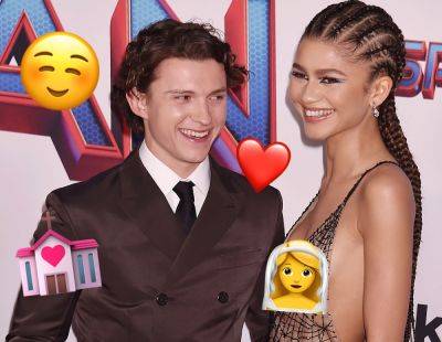This Is Not A Drill! Zendaya & Tom Holland Are SERIOUSLY Considering Marriage! - perezhilton.com - Britain - London