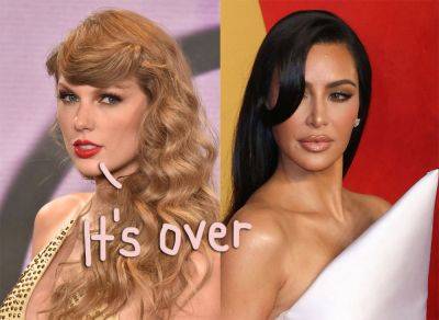 Taylor Swift Is DONE Dissing Kim Kardashian -- New Track Was Her 'Final Word' On Feud! - perezhilton.com