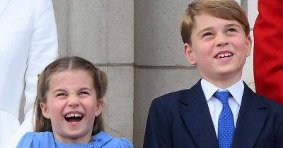 Princess Charlotte's sweet morning regime with big brother George before school - www.dailyrecord.co.uk - city Charlotte