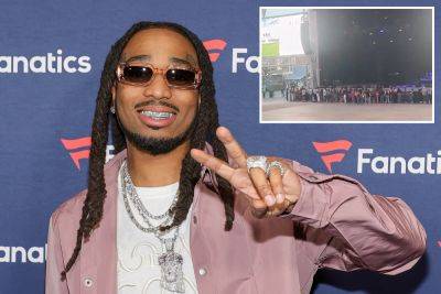 Rapper Quavo’s empty arena show sparks wild Chris Brown conspiracy theory - nypost.com - USA - Florida - county Brown