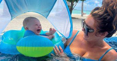 Charlotte Dawson praised for candid bikini snap as she breastfeeds son Jude - www.ok.co.uk - county Dawson - Maldives
