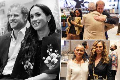Meghan Markle, Prince Harry host African American art event — as her mom hangs out with Tina Knowles - nypost.com - London - USA