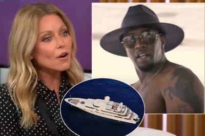 Viewers Shocked Seeing Kelly Ripa BEG For Invitation To Diddy's Yacht On Tuesday's Show! WTF?? - perezhilton.com