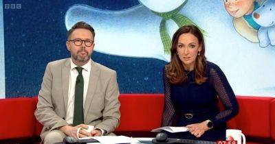 BBC Breakfast's Sally Nugent forced to apologise as guest swears live on air - www.dailyrecord.co.uk