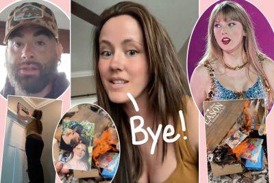Jenelle Evans SETS FIRE To David Eason Relationship Keepsakes -- To The Tune Of This Iconic Taylor Swift Throwback! - perezhilton.com
