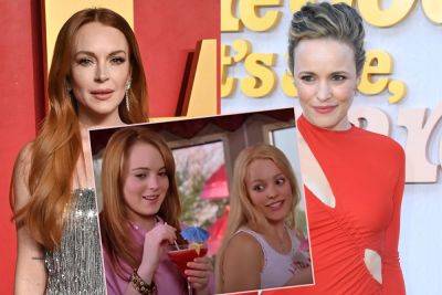 OMG! Here's Where Lindsay Lohan & Rachel McAdams Stand On A Possible Mean Girls Sequel! - perezhilton.com