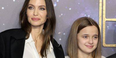 Angelina Jolie's Daughter Vivienne Makes Rare Appearance With Her Mom at 'The Outsiders' Preview - www.justjared.com - New York