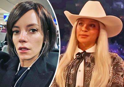 Lily Allen Goes HARD At Beyoncé -- Calls Her Move Into Country Music 'Weird' & 'Calculated'! - perezhilton.com - Britain - Texas