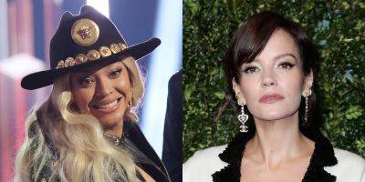 Lily Allen Throws Shade at Beyonce, Calls 'Jolene' Cover 'Weird' - www.justjared.com